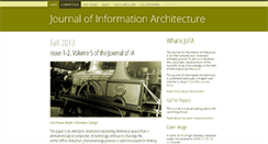 Desktop Screenshot of journalofia.org
